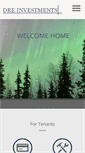 Mobile Screenshot of dreinvestments.com